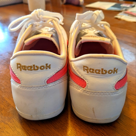 Reebok Classic white/pink shoes - Picture 3 of 15